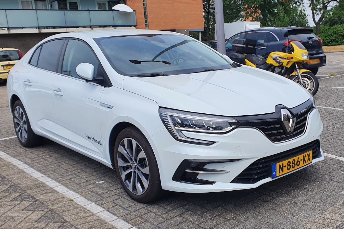 In het Wild Renault Mégane Sedan