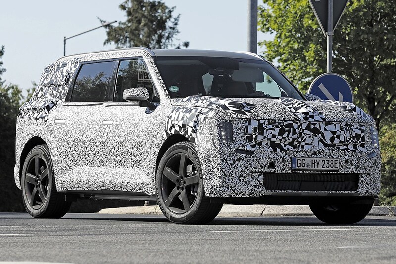 Spyshots Kia EV9