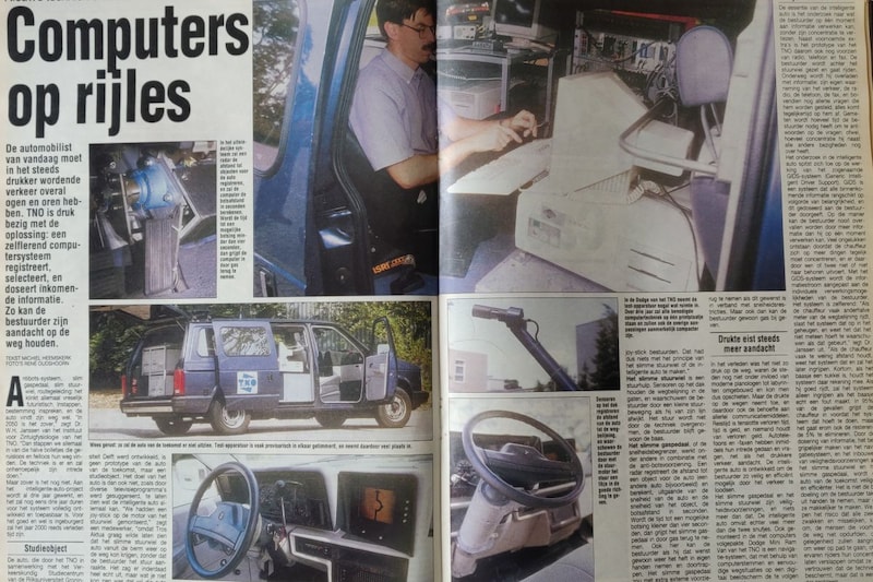 Futuristische rijhulpsystemen in 1992 - Uit de Oude Doos