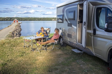 Wild kamperen met een camper Zweden