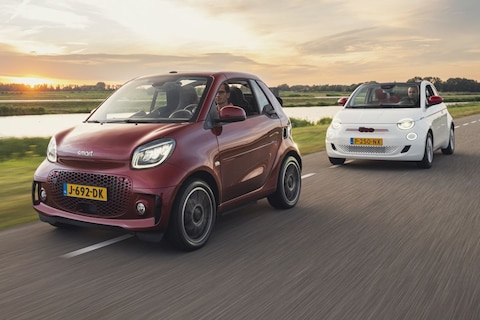 Fiat 500e Cabrio vs. Smart EQ ForTwo Cabrio - Vergelijkende Test