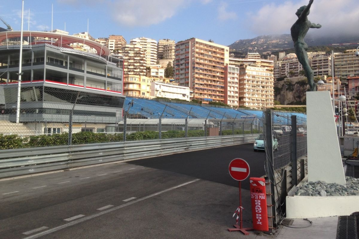 Monte Carlo ombouw naar Circuit de Monaco