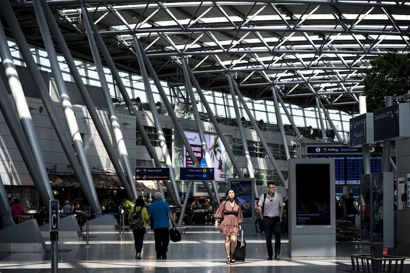 Luchthaven vliegveld Düsseldorf (ANP)