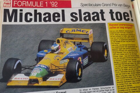 De eerste overwinning van Schumacher - Uit de Oude Doos