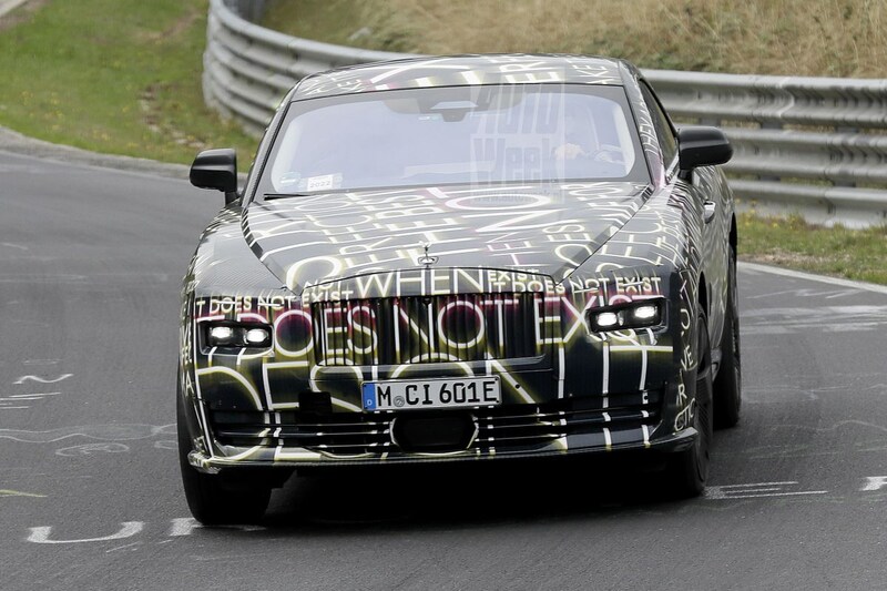 Rolls-Royce Spectre spyshots