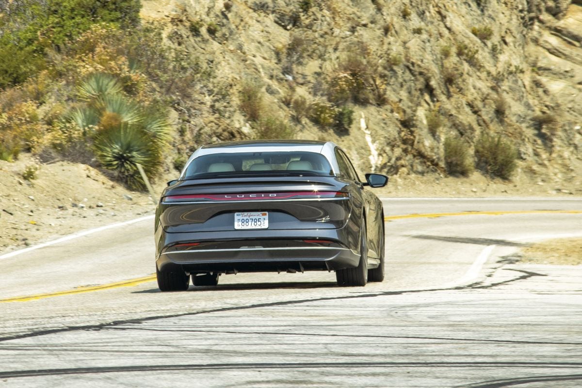 Lucid Air hittetest