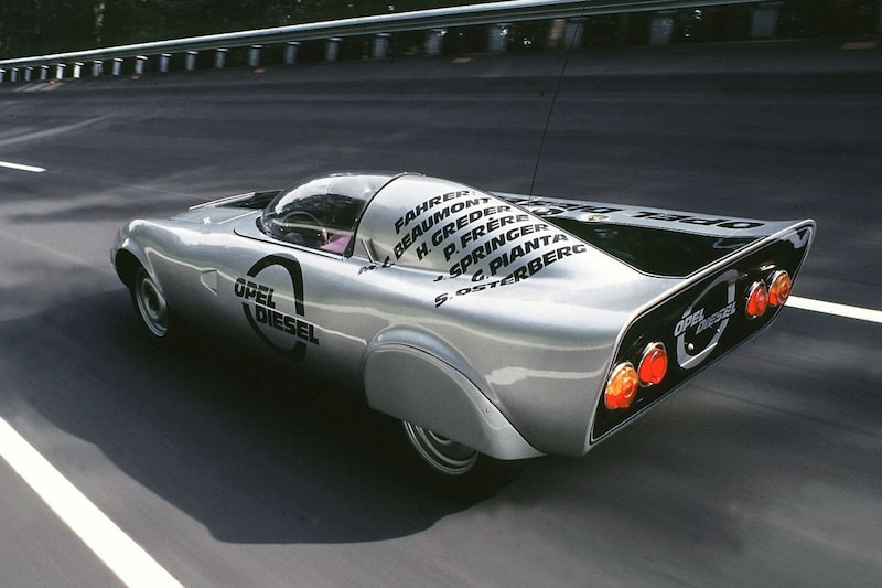 Opel GT Dieselrecord