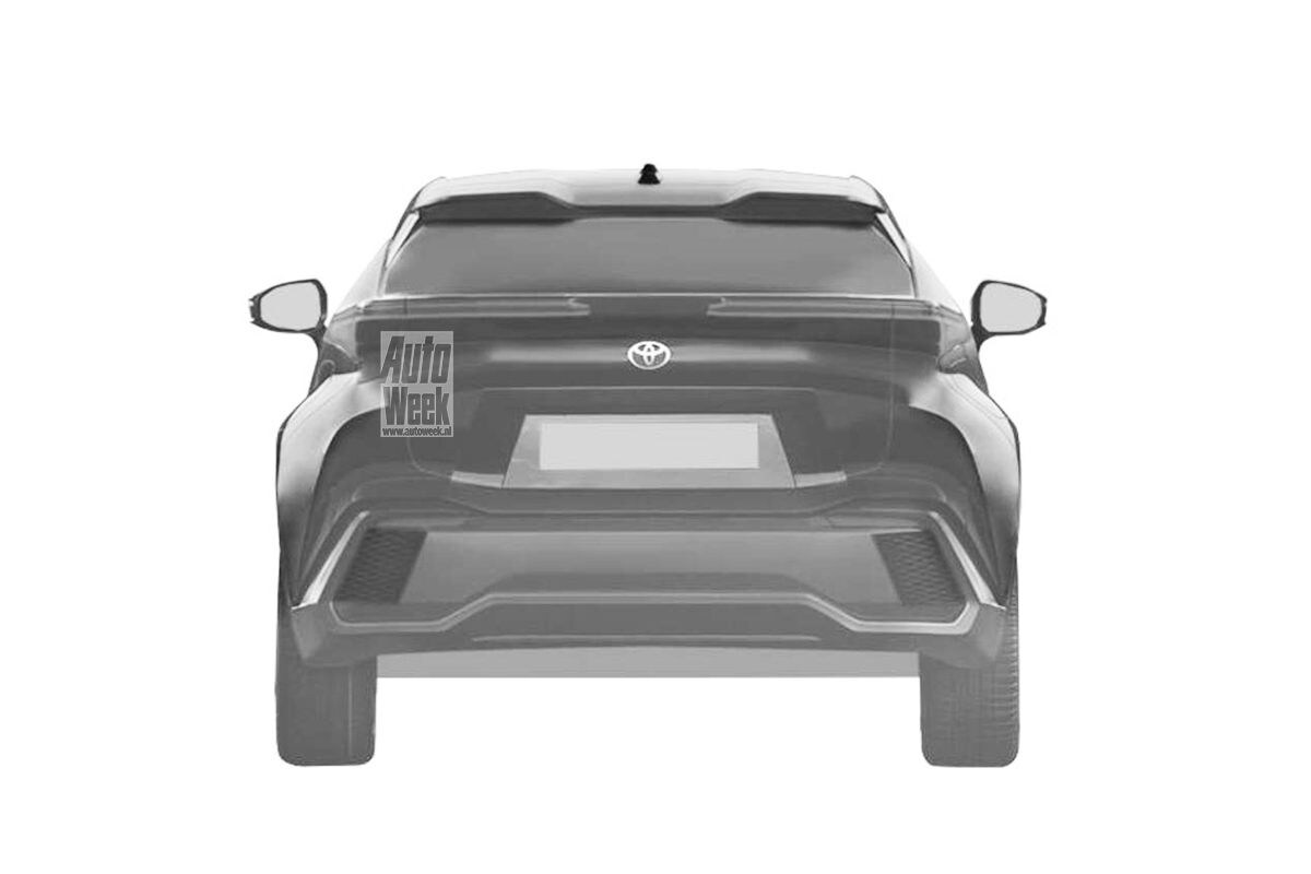 Toyota Patent nieuwe C-HR