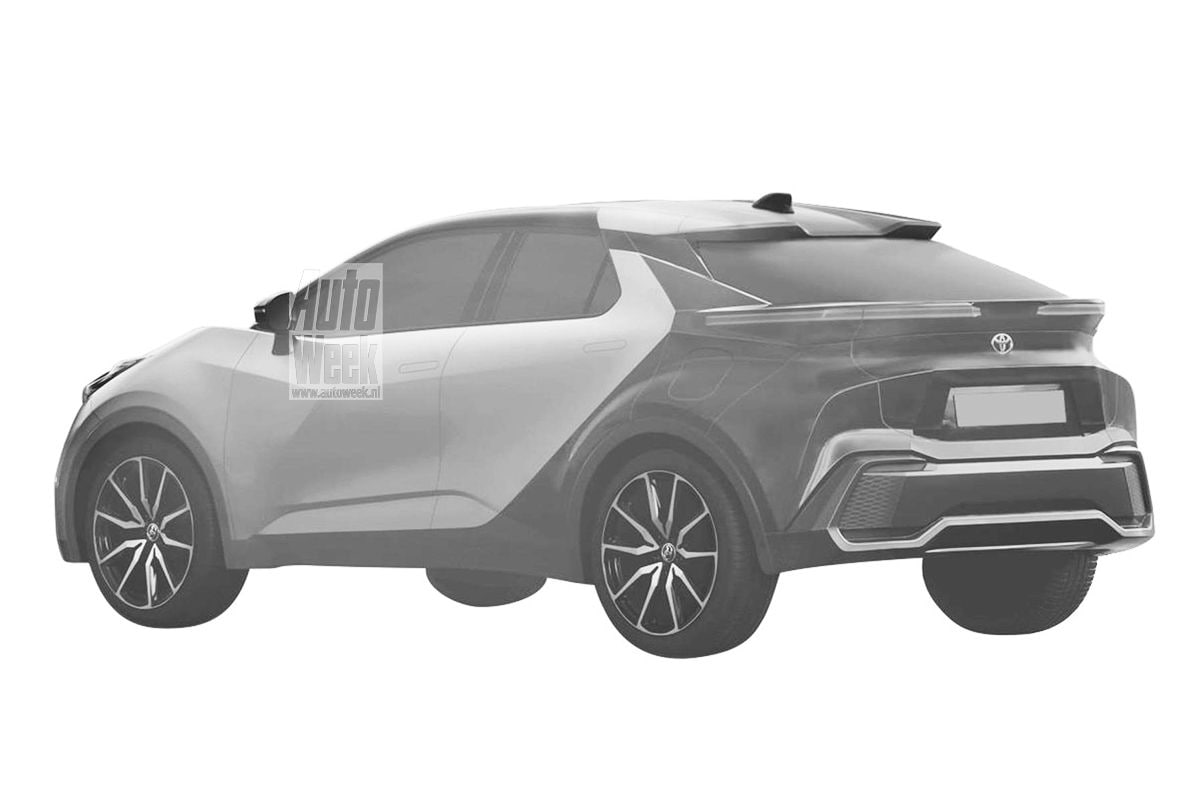 Toyota Patent nieuwe C-HR