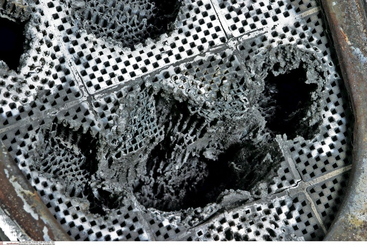 Chiptuning - schade gesmolten roetfilter