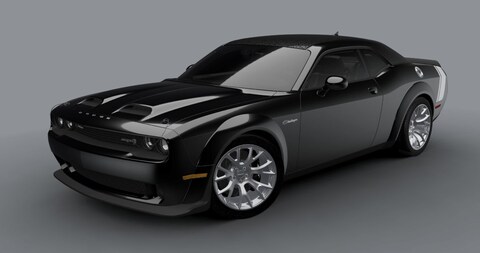 Dodge Challenger Black Ghost is de één-na-laatste