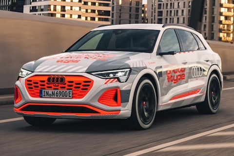 Audi E-tron facelift in beeld