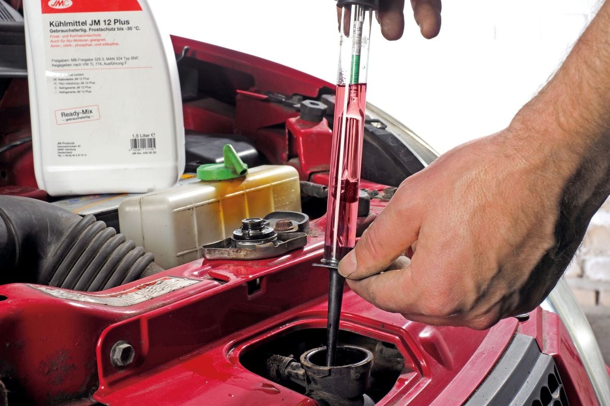 Winterklaar maken - check koelvloeistof