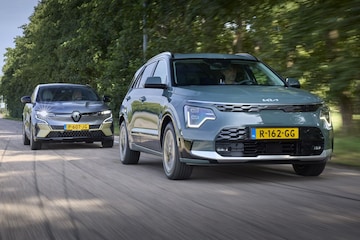 Kia Niro EV Renault Mégane E-Tech dubbeltest elektrisch 