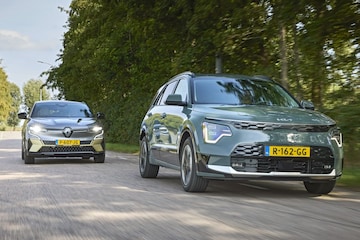Kia Niro EV Renault Mégane E-Tech dubbeltest elektrisch 