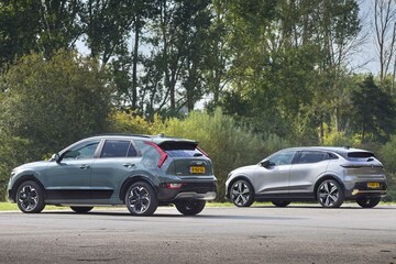 Kia Niro EV Renault Mégane E-Tech dubbeltest elektrisch 