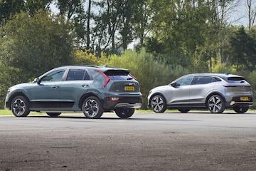 Kia Niro Renault Megane EV dubbeltest