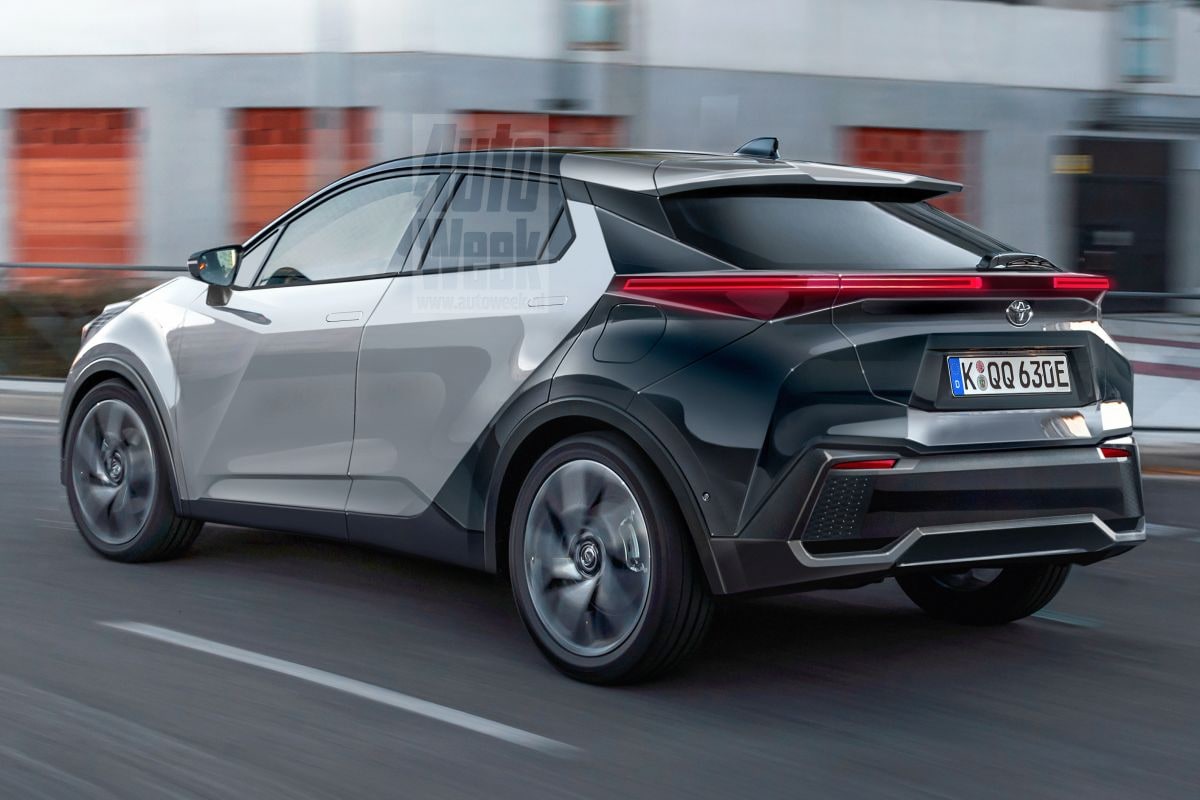 Toyota C-HR (2023) - Illustratie: Larson