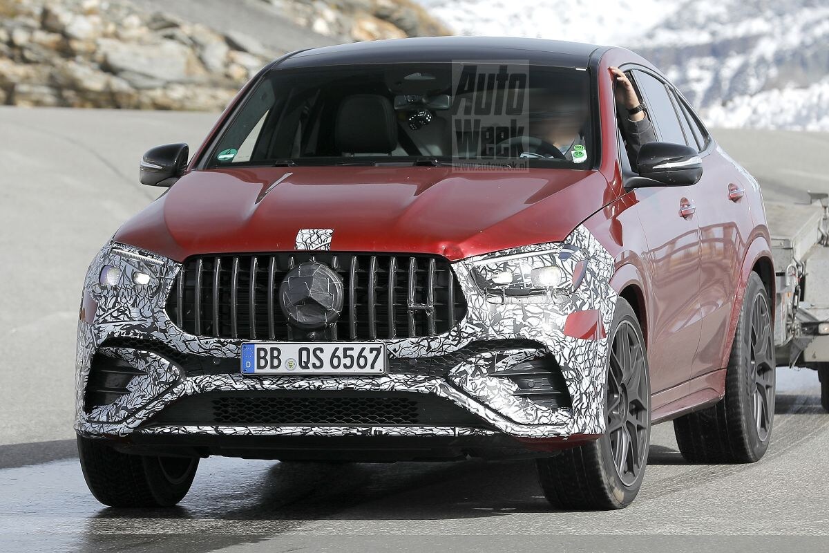 Mercedes-AMG GLE spyshots