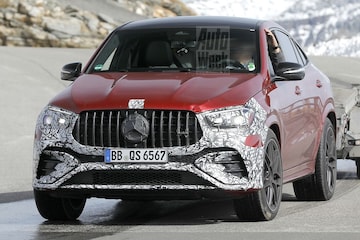 Mercedes-AMG GLE spyshots