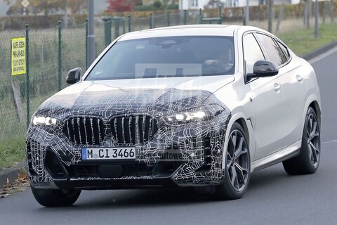 BMW X6 facelift met minder camouflage