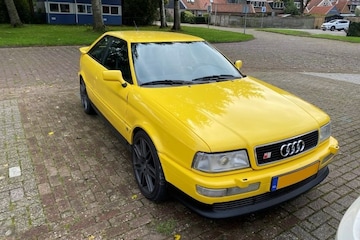 Audi S2 In het Wild met blur