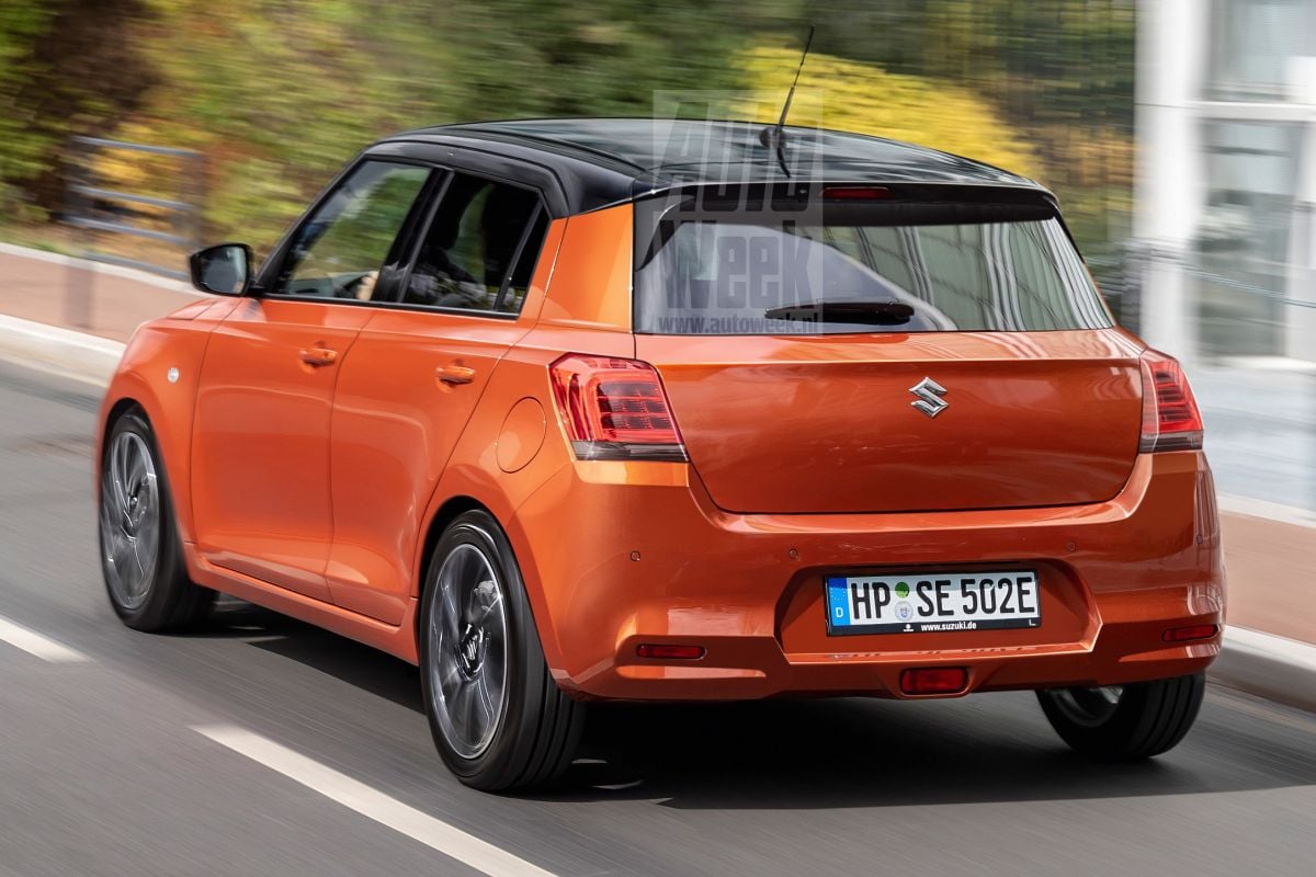 Suzuki Swift (Illustratie: Larson)
