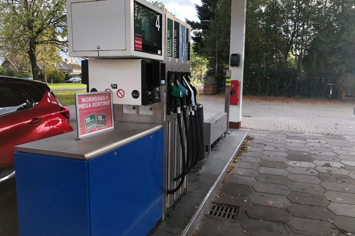 Tankstation korting