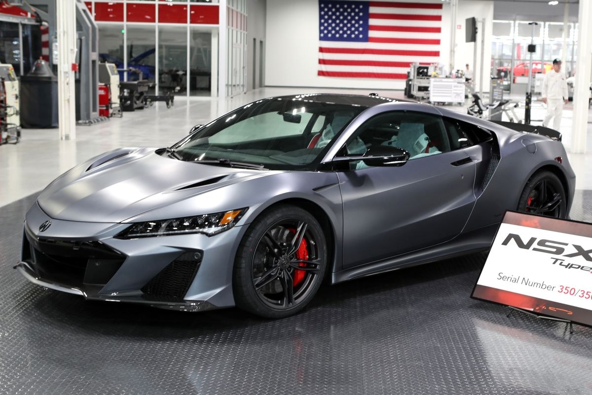 Laatste Honda/Acura NSX S Edition 