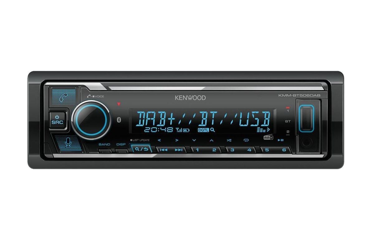 1-DIN DAB+ radio Kenwood