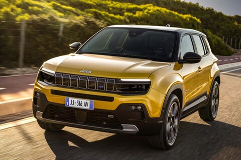 Elektrische Jeep Avenger €3.500 goedkoper door nieuwe versies