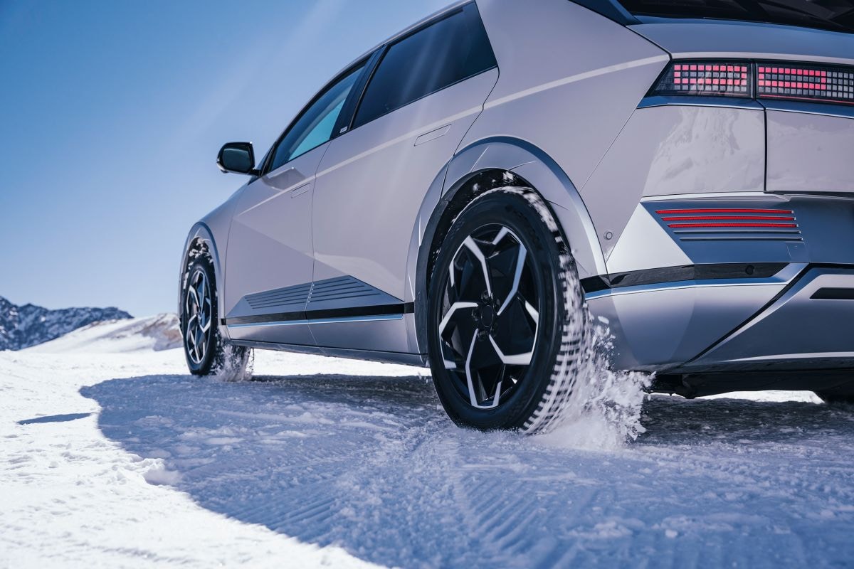 Autoband EV Hankook iON Winter sneeuw Ioniq5
