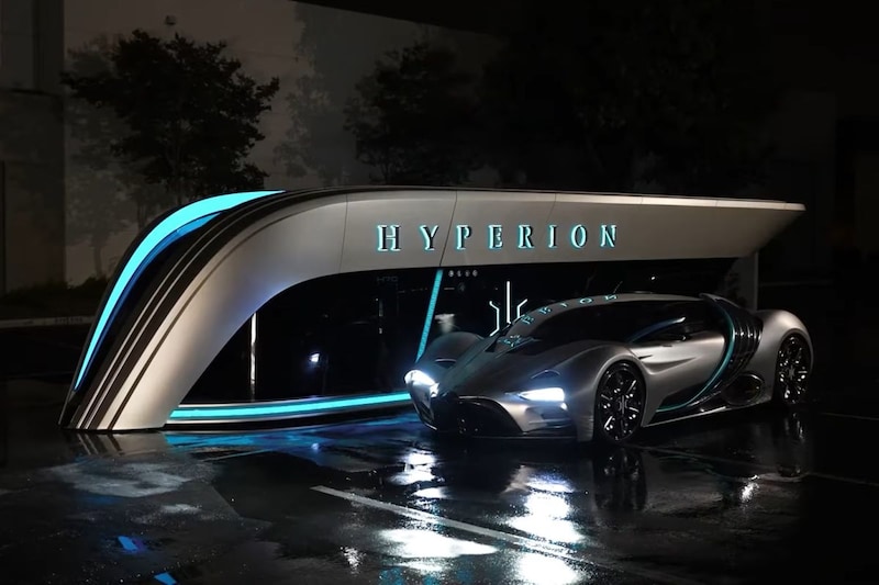 Hyperion Hyper:Fuel XF-7 mobiel waterstoftankstation