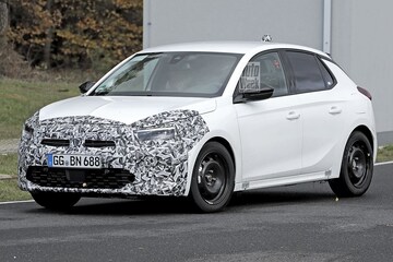 Spyshots Opel Corsa facelift