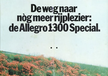 Brochures Austin Allegro - Folders