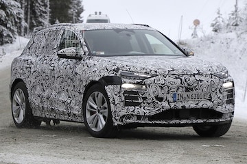 Spyshots Audi Q6 e-tron en Q6 Sportback e-tron