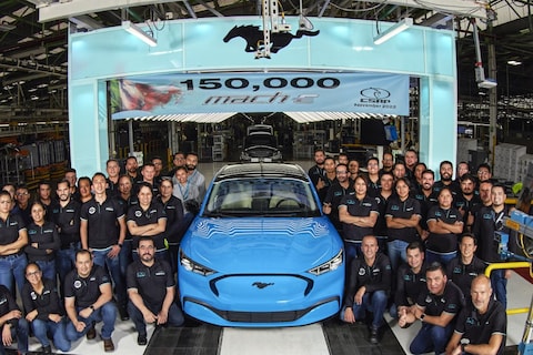 Ford bouwt 150.000e Mustang Mach-E