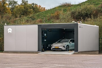 Nio accuwisselstation