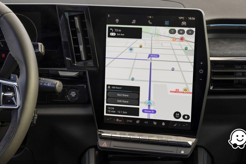 Waze Renault navigatie