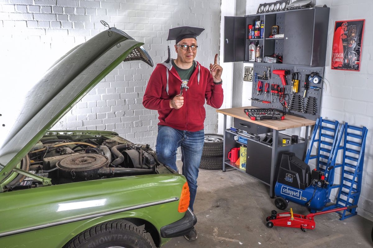 Werkplaatsinrichting hobby monteur