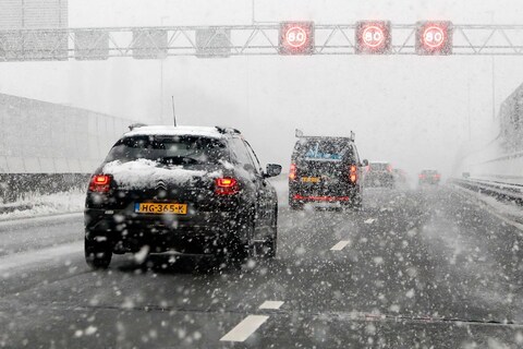 Pas op: code oranje om gladheid en sneeuw