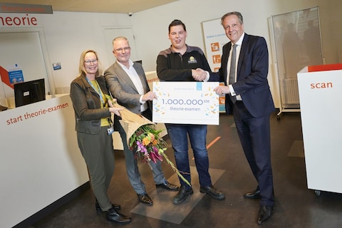 CBR neemt ruim miljoen theorie-examens af