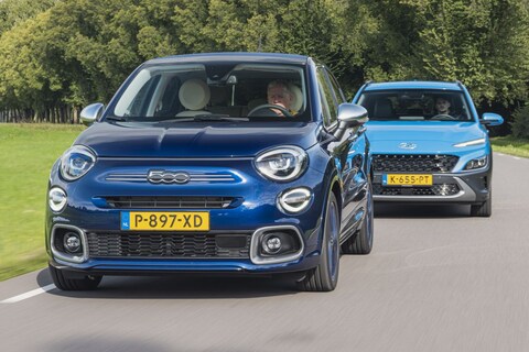 Fiat 500X vs. Hyundai Kona - Vergelijkende Test