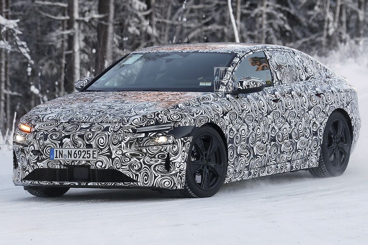 Spyshots Audi A6 e-tron