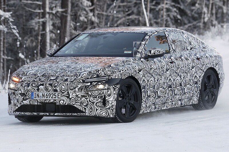 Spyshots Audi A6 e-tron