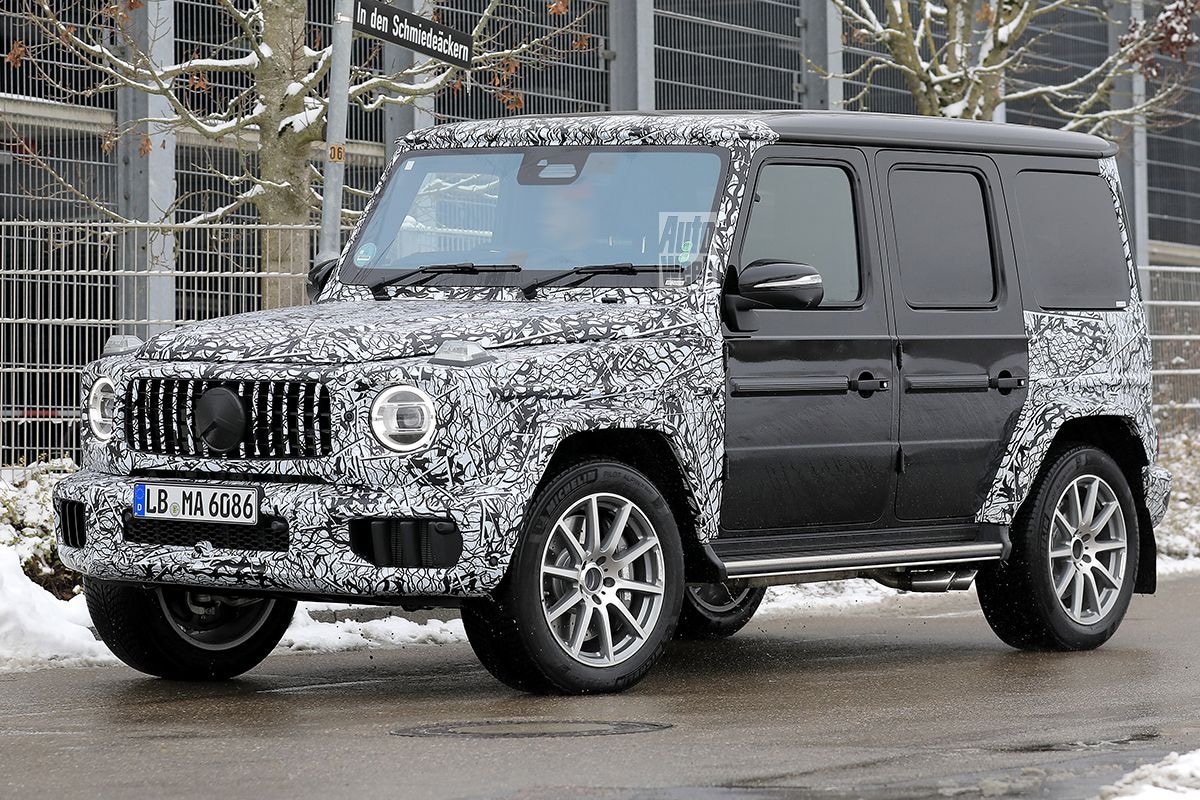 Spyshots Mercedes-Benz G-klasse