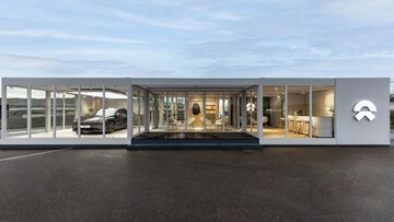 Eerste showroom Nio Nederland Space Mobile