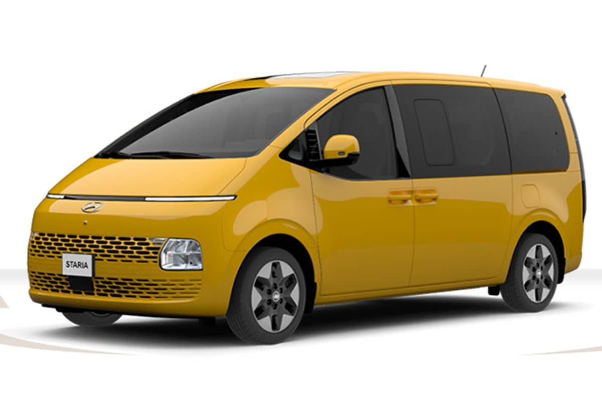 Hyundai Staria negenzitter