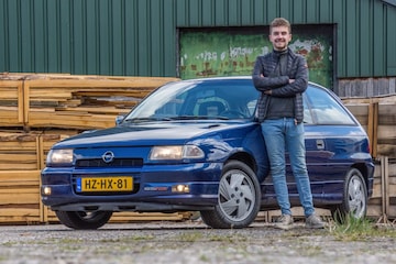 Opel Astra GSi ontpauperd