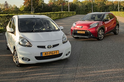 Toyota Agyo X (2022) vs. Toyota Aygo (2011) - Duurtest